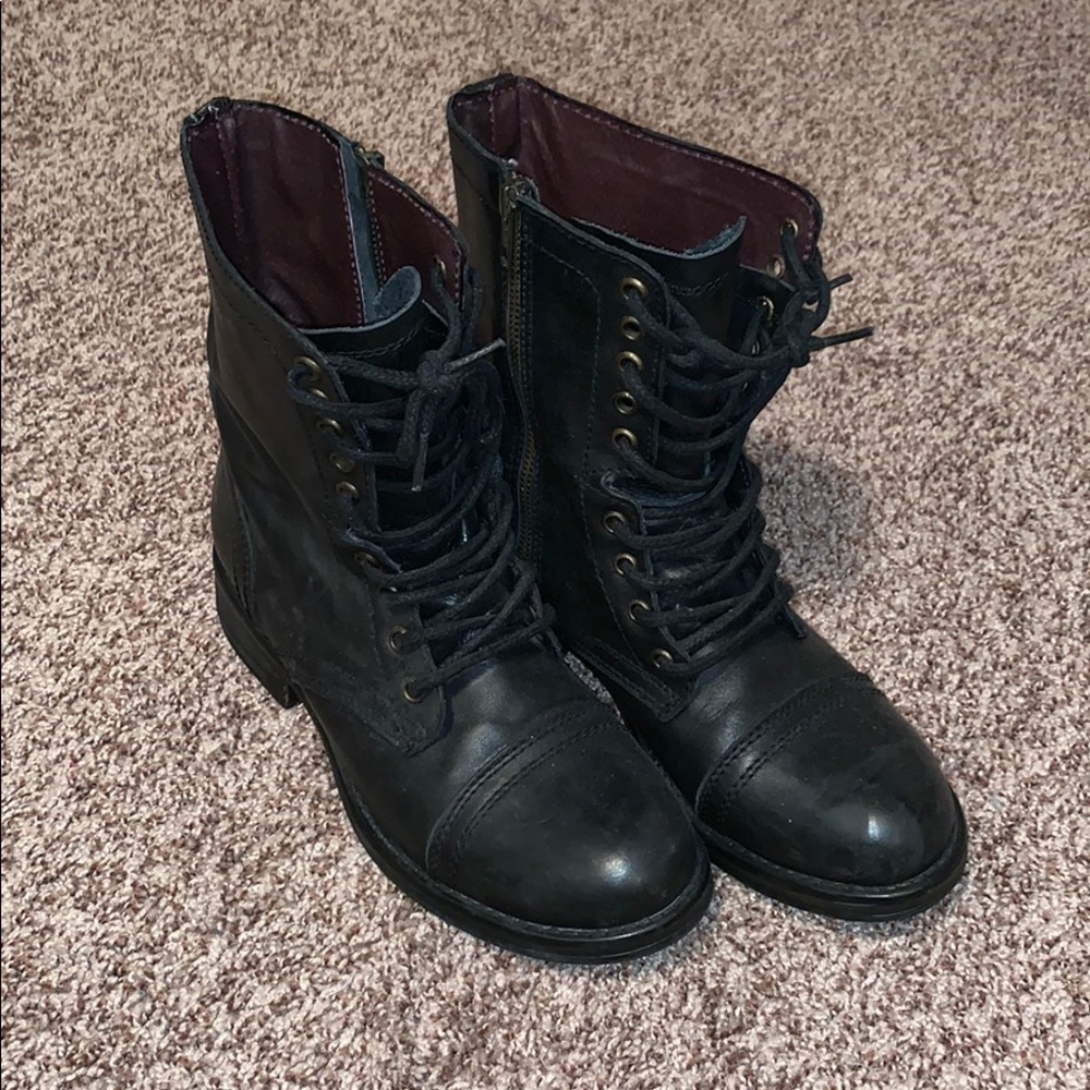 Steve Madden Women’s Troopa Combat Boot